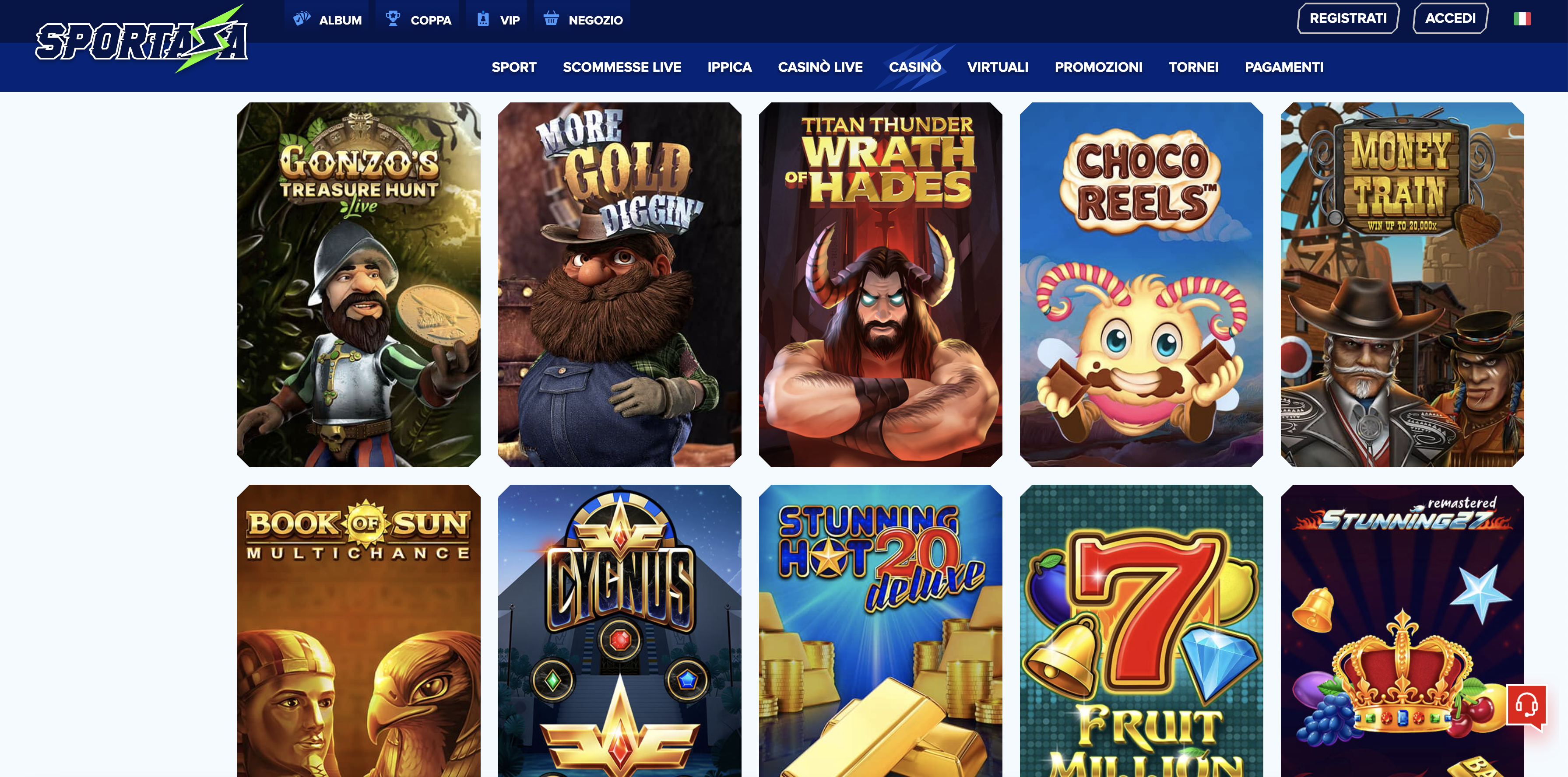 Sportaza Slot Machine